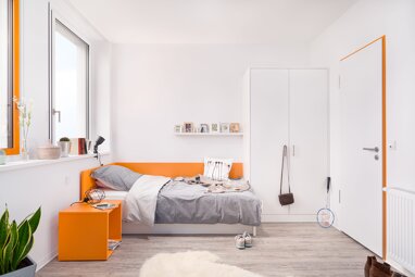 Wohnung zur Miete 537 € 1 Zimmer 21,4 m² Olof-Palme-Straße 31 Niederursel Frankfurt am Main 60439