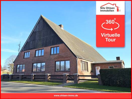 Einfamilienhaus zum Kauf 379.000 € 6 Zimmer 560 m² 6.100 m² Grundstück Dörpstraat 30 Westermoor 25597