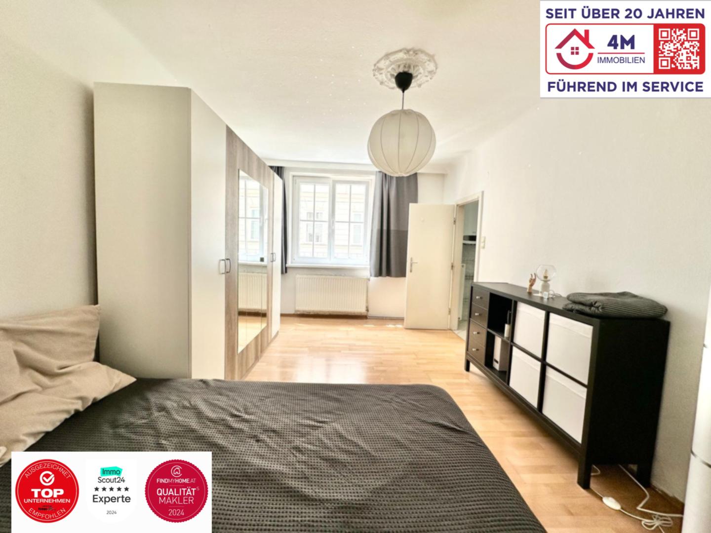 Wohnung zum Kauf 295.000 € 2 Zimmer 56 m²<br/>Wohnfläche 1.<br/>Geschoss Wien 1040