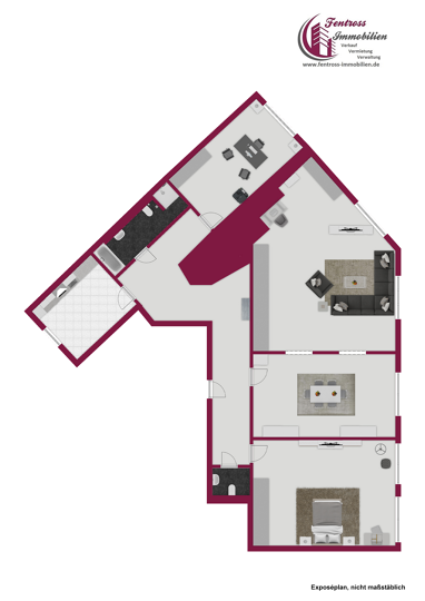 Wohnung zum Kauf 375.000 € 4 Zimmer 108 m² 1. Geschoss Moltkestr. 108 Pempelfort Düsseldorf 40479