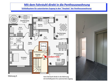 Penthouse zum Kauf 585.000 € 3 Zimmer 119,4 m² 2. Geschoss frei ab sofort Eschelbach Sinsheim 74889