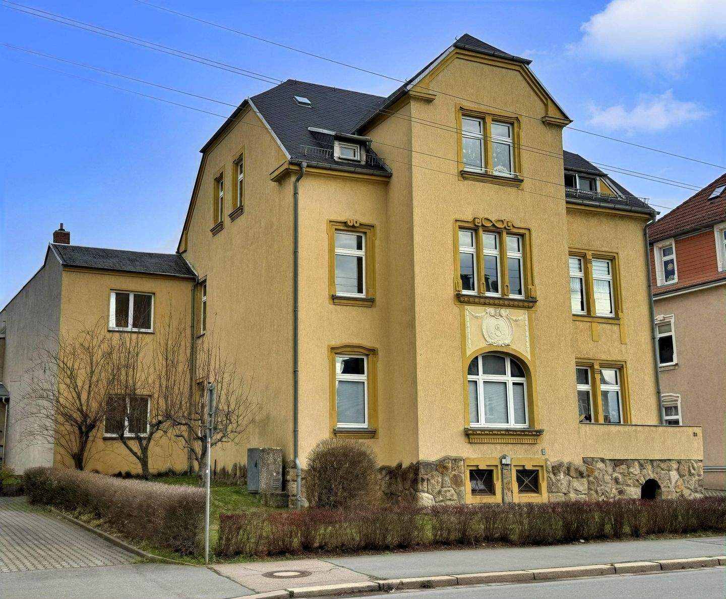 Immobilie in Hohenstein-Ernstthal - Attraktives Wohn- und Geschäftshaus in guter Lage in Wüstenbrand - Bild 1