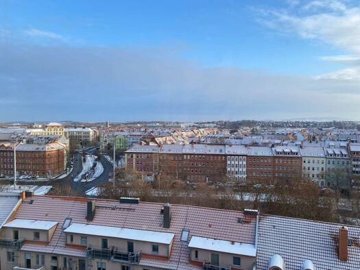 Wohnung zur Miete 370 € 2 Zimmer 48,4 m² 10. Geschoss Juri-Gagarin-Ring 126C Altstadt Erfurt 99084