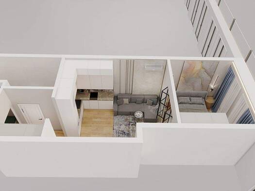 Wohnung zum Kauf als Kapitalanlage geeignet 180.000 € 1,5 Zimmer 45 m² Oststadt Pforzheim 75175