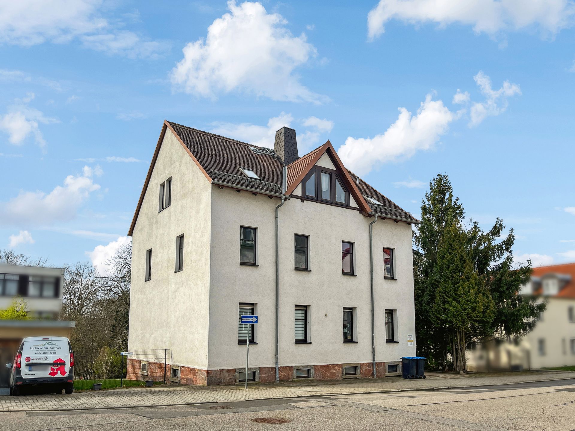 Wohn- und Geschäftshaus zum Kauf 214.000 € 9 Zimmer 250,2 m²<br/>Fläche 590 m²<br/>Grundstück Geithain Geithain 04643