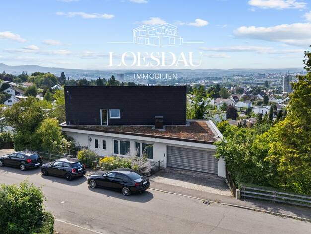 Villa zum Kauf provisionsfrei 1.200.000 € 6,5 Zimmer 297,3 m² 619 m² Grundstück Burgholz Reutlingen 72766