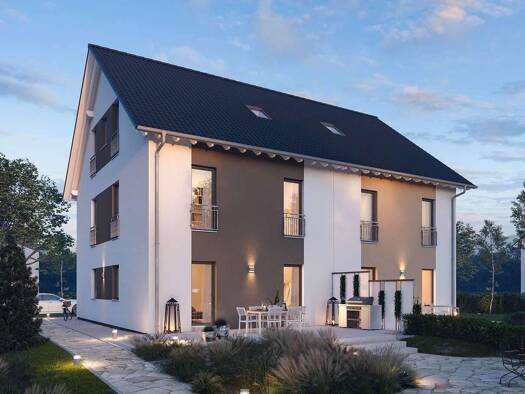 Doppelhaushälfte zum Kauf provisionsfrei 478.029 € 6 Zimmer 216 m² 387 m² Grundstück Haigerloch 72394