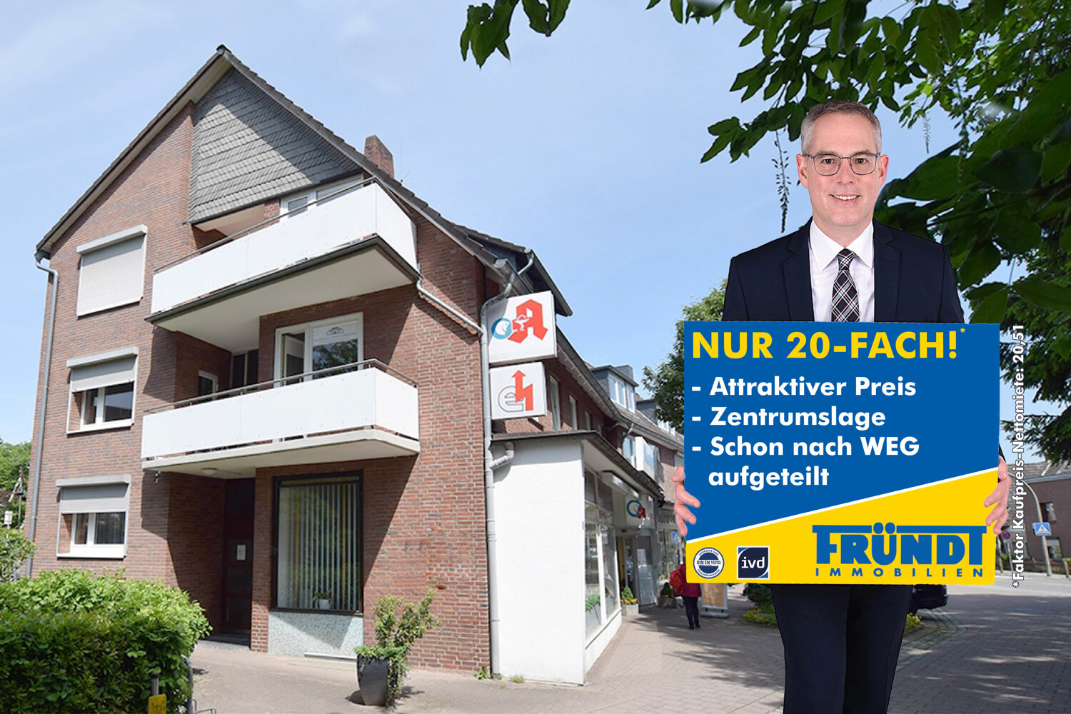 Wohn- und Geschäftshaus zum Kauf als Kapitalanlage geeignet 3.550.000 € 1.573 m²<br/>Fläche 2.850 m²<br/>Grundstück Poppenbüttel Hamburg 22399