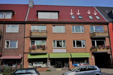 Wohnung zur Miete 510 € 3 Zimmer 57 m² 3. Geschoss frei ab 01.10.2024 Erdkampsweg 66 Fuhlsbüttel Hamburg 22335