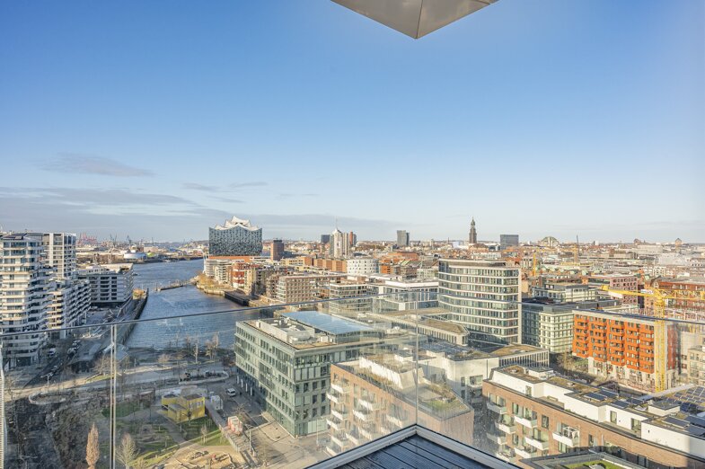 Penthouse zur Miete 21.497 € 5 Zimmer 396 m² HafenCity Hamburg 20457