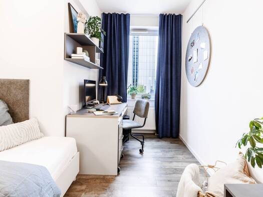 Studio zur Miete 646 € 1 Zimmer 23 m² frei ab 01.02.2026 Schöfferstraße 2 Darmstadt 64295