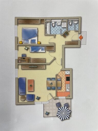 Wohnung zum Kauf 214.230 € 3 Zimmer 74 m² Erdgeschoss Mölkau Leipzig 04316