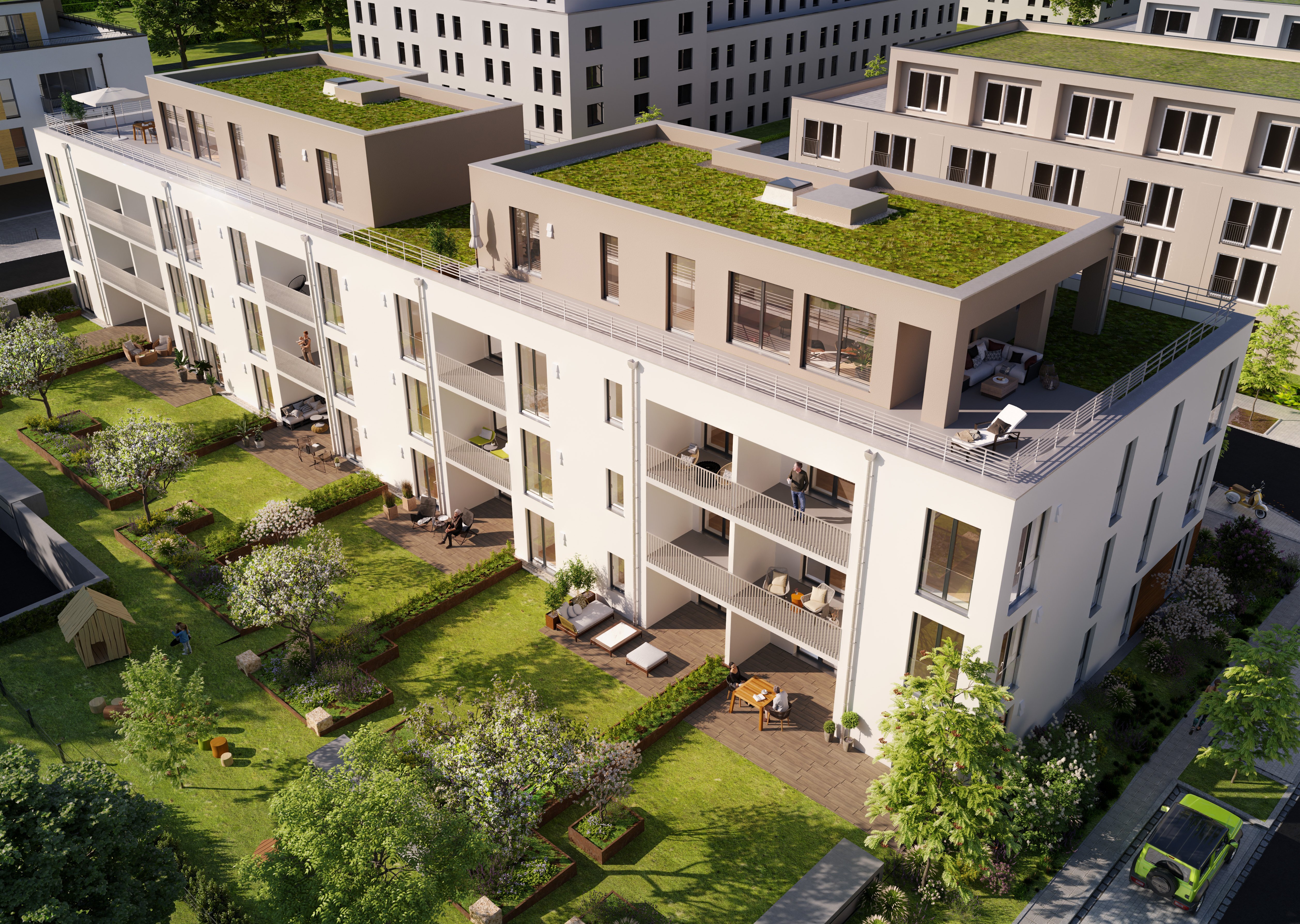 Wohnung zum Kauf 555.000 € 3 Zimmer 100 m² Erdgeschoss Nürnberger Straße 6a Herzo Base Herzogenaurach 91074