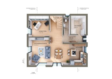 Einfamilienhaus zum Kauf 427.063 € 5 Zimmer 143 m² 730 m² Grundstück Fensdorf 57580