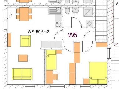 Apartment zur Miete 610 € 3 Zimmer 58 m² 2. Geschoss Siedlerstrasse 9 Berkheim Berkheim 88450