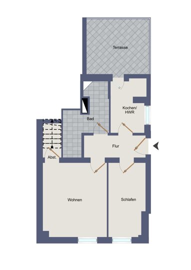 Wohnung zum Kauf 269.000 € 2 Zimmer 62,9 m² Zentrum Husum 25813