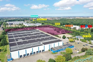 Lagerhalle zur Miete 15.000 m² Lagerfläche Güstrow Güstrow 18273