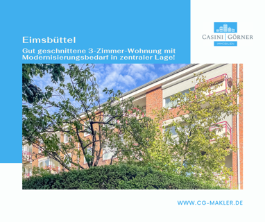 Wohnung zum Kauf Provisionsfrei 395.000 € 3 Zimmer 73 m² 2. Geschoss Eimsbüttel Hamburg 20259