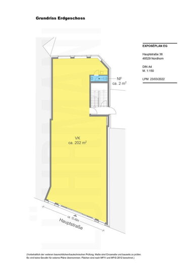 Restaurant zur Miete provisionsfrei 5.500 € 200 m² Gastrofläche Hauptstraße 36 Wahlbezirk 207 Nordhorn 48527