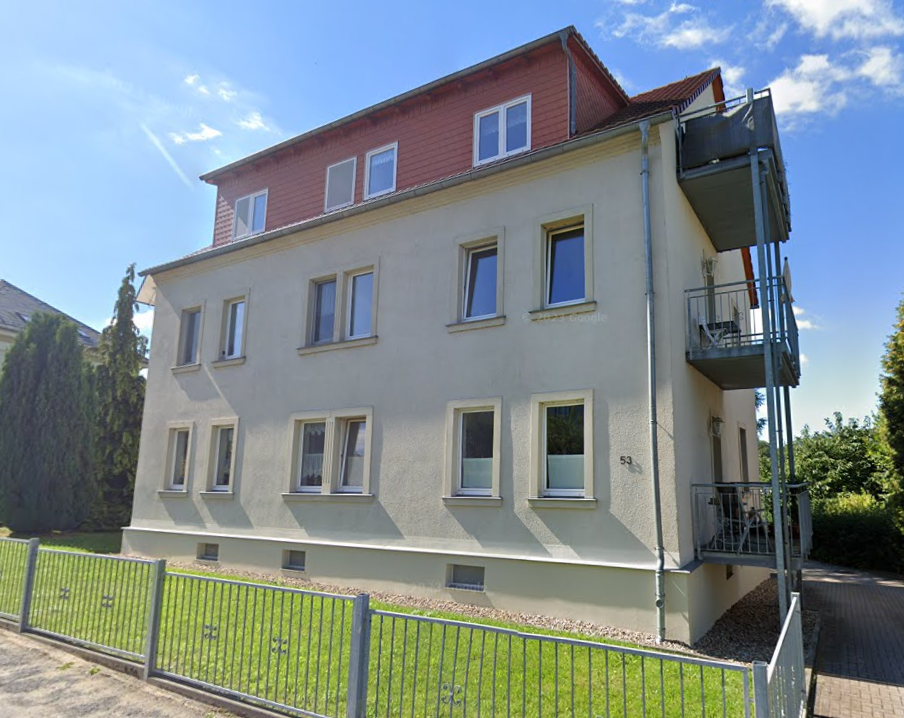 Wohnung zur Miete 400 € 2 Zimmer 53,5 m²<br/>Wohnfläche 1. Stock<br/>Geschoss Lotzdorfer Str. 53 Radeberg Radeberg 01454