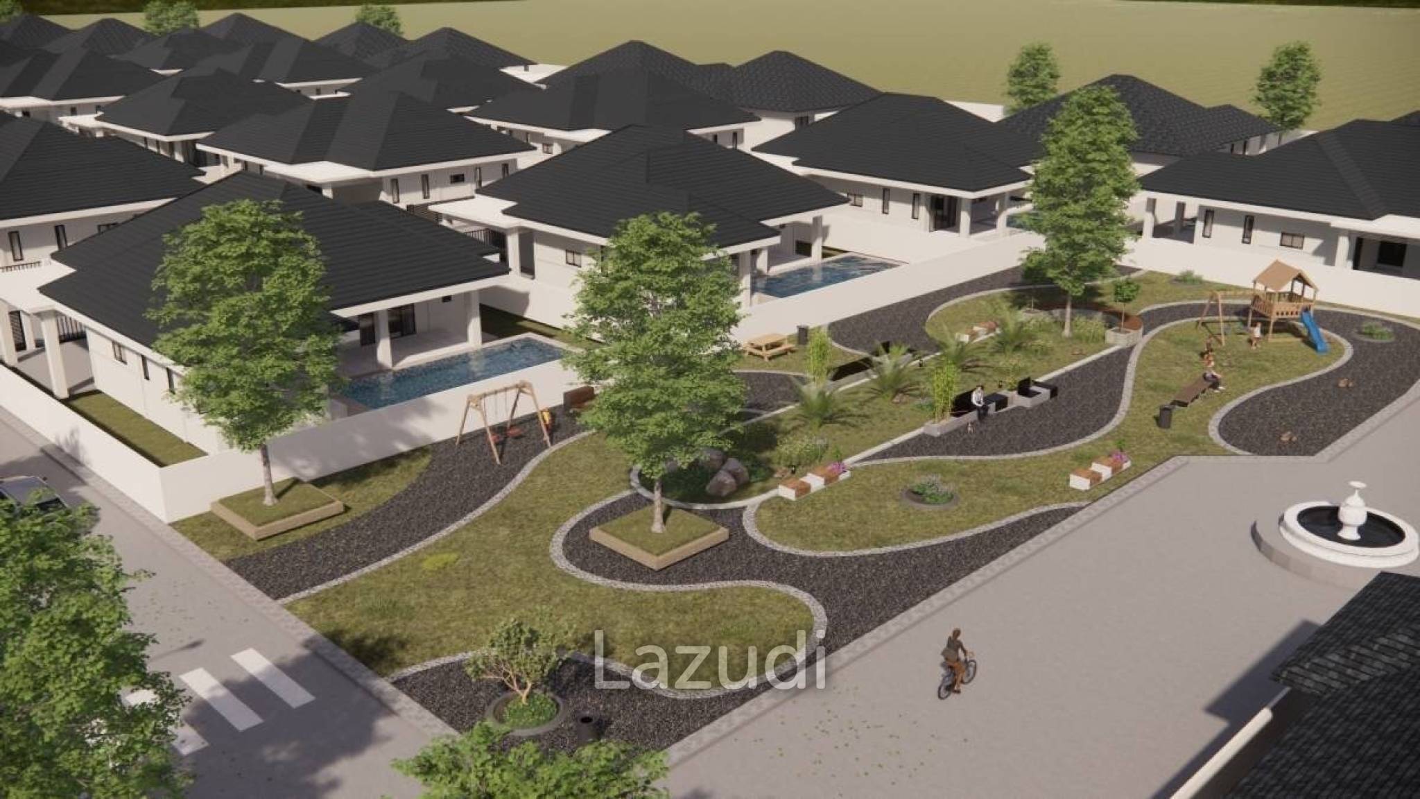 Bungalow zum Kauf provisionsfrei 271.549 € 5 Zimmer 313 m²<br/>Wohnfläche 588 m²<br/>Grundstück ab sofort<br/>Verfügbarkeit Chada Homes Hua Hin 77110