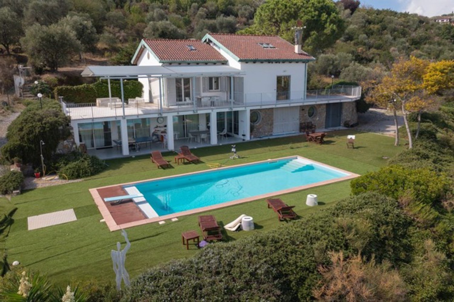 Villa zum Kauf 1.350.000 € 10 Zimmer 270 m² 4.000 m² Grundstück Meerblick Diano Marina 18013