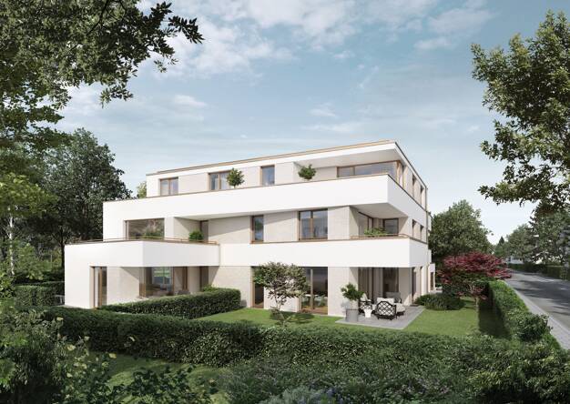 Terrassenwohnung zum Kauf - Neubau provisionsfrei 3.397.400 € 6 Zimmer 227,8 m² EG frei ab sofort Faistenlohestraße 32 Obermenzing München 81247