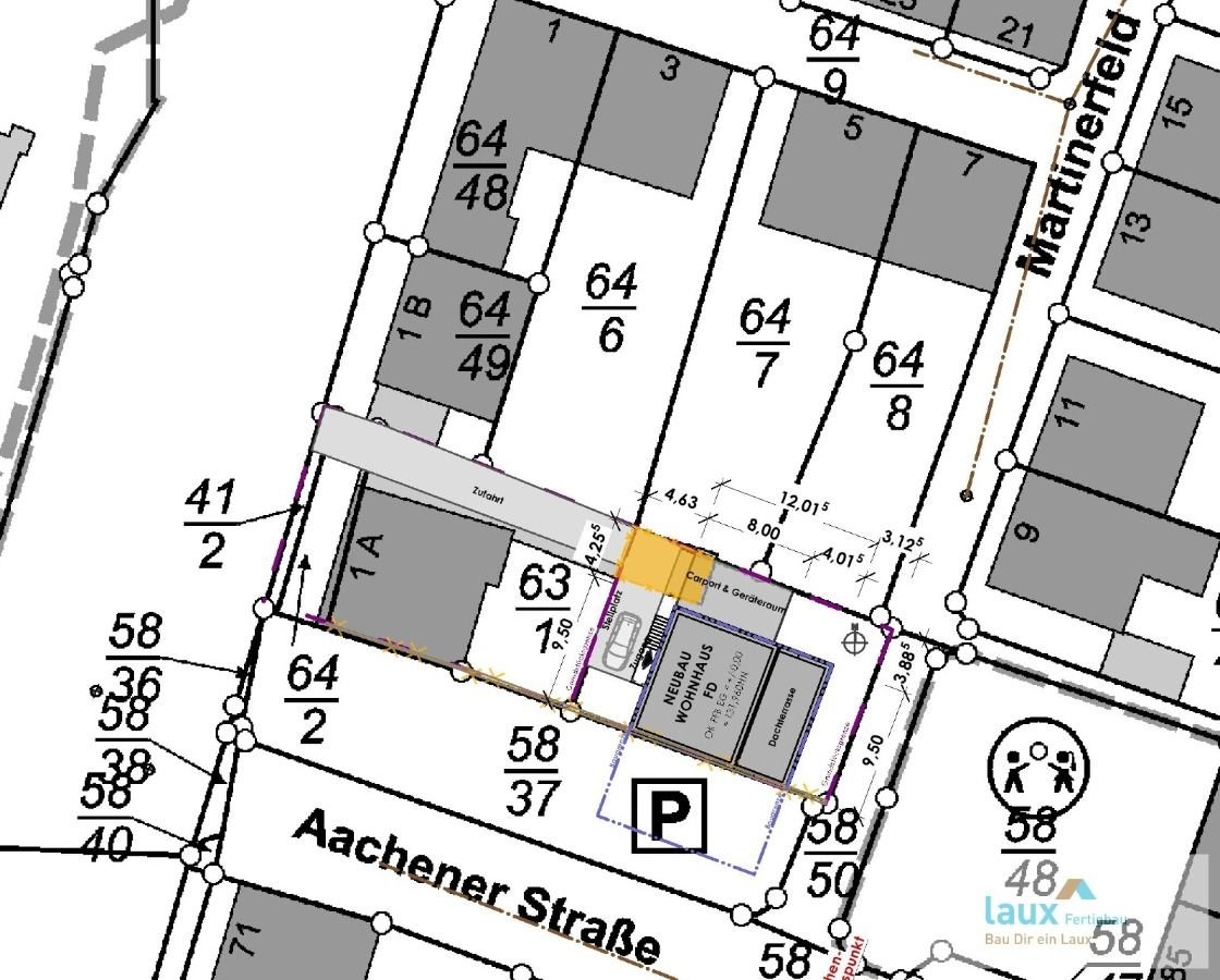 Grundstück zum Kauf provisionsfrei 149.000 € 270 m²<br/>Grundstück Trier-West 1 Trier 54294