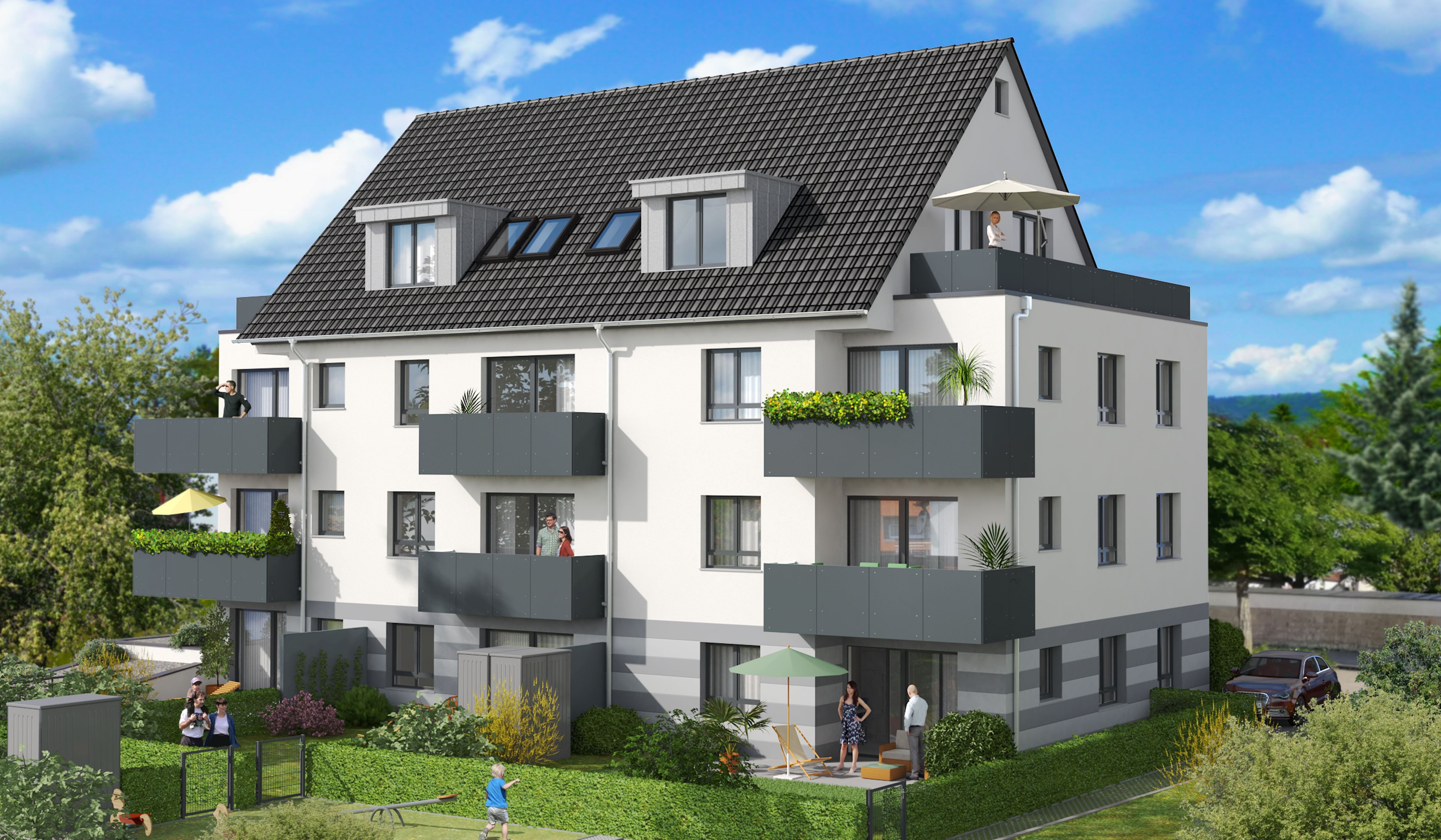 Wohnung zum Kauf Provisionsfrei 359.500 € 2 Zimmer Schweningerstraße 59 Neumarkt Neumarkt in der Oberpfalz 92318