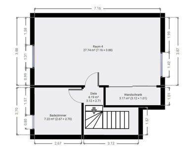 Maisonette zum Kauf provisionsfrei 285.000 € 4 Zimmer 95,6 m² 2. Geschoss Holzhausen Leipzig 04288