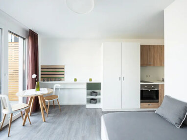Apartment zur Miete 490 € 1 Zimmer 20,7 m² Erdgeschoss Theodor-Heuss-Str. 26 Josephsviertel Ingolstadt 85055