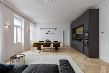 Wohnung zum Kauf 599.000 € 2 Zimmer 60 m² 2. Geschoss Wien 1040