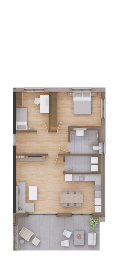 Wohnung zum Kauf Provisionsfrei 319.900 € 3 Zimmer 87,2 m² 2. Geschoss Dr.-Schellerer-Straße 61 Viechtach Viechtach 94234