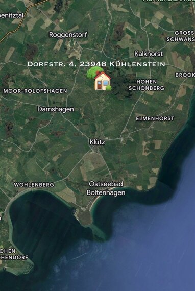 Grundstück zum Kauf Provisionsfrei 139.000 € 1.669 m² Grundstück Dorfstr. 4 Kühlenstein Kühlenstein 23948