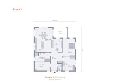 Bungalow zum Kauf provisionsfrei 590.000 € 3 Zimmer 118 m² 500 m² Grundstück Marzahn Berlin 12689