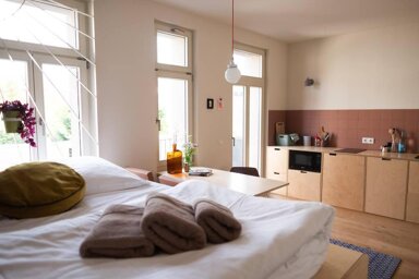 Wohnung zur Miete Wohnen auf Zeit 1.578 € 1 Zimmer 15 m² frei ab 23.01.2025 Merseburger Straße Lindenau Leipzig 4177