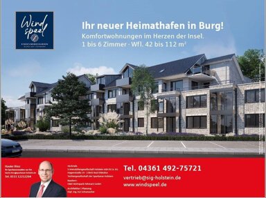 Wohnung zum Kauf provisionsfrei 649.700 € 3 Zimmer 109,8 m² Burg auf Fehmarn Fehmarn 23769