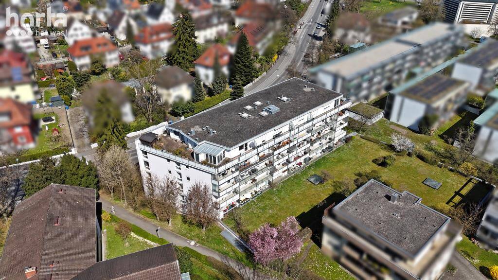 Gemütliche 1-Zimmer-Wohnung mit Süd-Loggia und Doppelparker-Stellplatz in Konstanz-Allmannsdorf