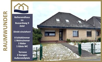 Einfamilienhaus zum Kauf 269.000 € 9 Zimmer 160 m² 598 m² Grundstück Bussardweg 9 Zetel Zetel / Klein Schweinebrück 26340