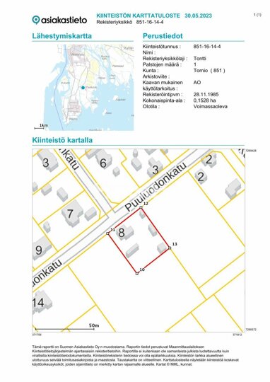 Grundstück zum Kauf 20.000 € 1.528 m² Grundstück Tornio 95470
