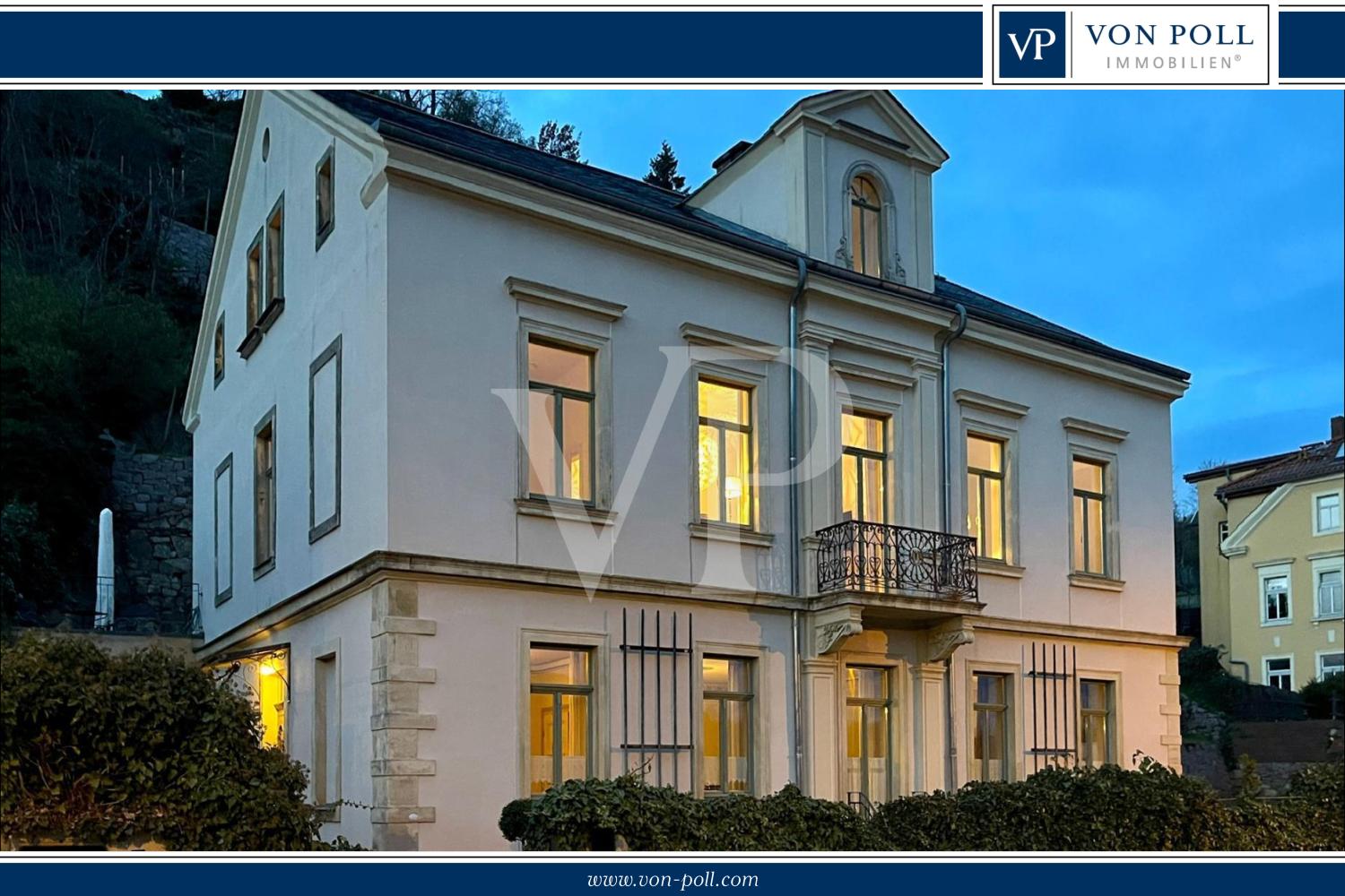 Villa zum Kauf 1.095.000 € 9 Zimmer 360 m²<br/>Wohnfläche 770 m²<br/>Grundstück Meißen Meißen 01662
