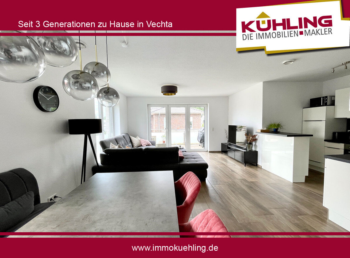 Wohnung zur Miete 900 € 3 Zimmer 90 m²<br/>Wohnfläche 01.10.2024<br/>Verfügbarkeit Hagen Vechta 49377