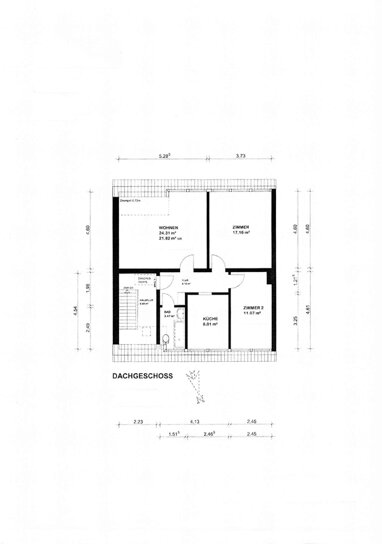 Wohnung zur Miete 560 € 3 Zimmer 68 m² Rönnebeck Bremen 28777