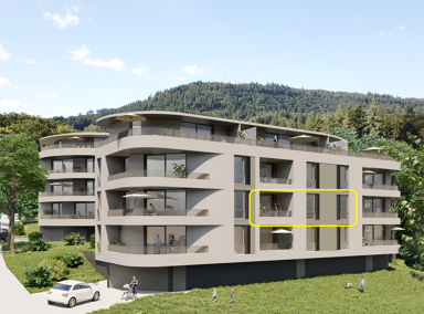 Wohnung zum Kauf provisionsfrei 469.500 € 3,5 Zimmer 81,8 m² 1. Geschoss frei ab sofort Bergseestraße 110 Bad Säckingen Bad Säckingen 79713