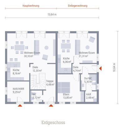 Mehrfamilienhaus zum Kauf Provisionsfrei 560.900 € 7 Zimmer 250 m² 825 m² Grundstück Brieskow-Finkenheerd 16295