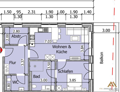 Wohnung zur Miete 650 € 2 Zimmer 74 m² 1. Geschoss frei ab 01.01.2025 Tenstedt Cappeln (Oldenburg) 49692