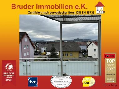 Wohnung zum Kauf Provisionsfrei 239.000 € 3 Zimmer 83 m² 2. Geschoss Sinsheim Sinsheim 74889
