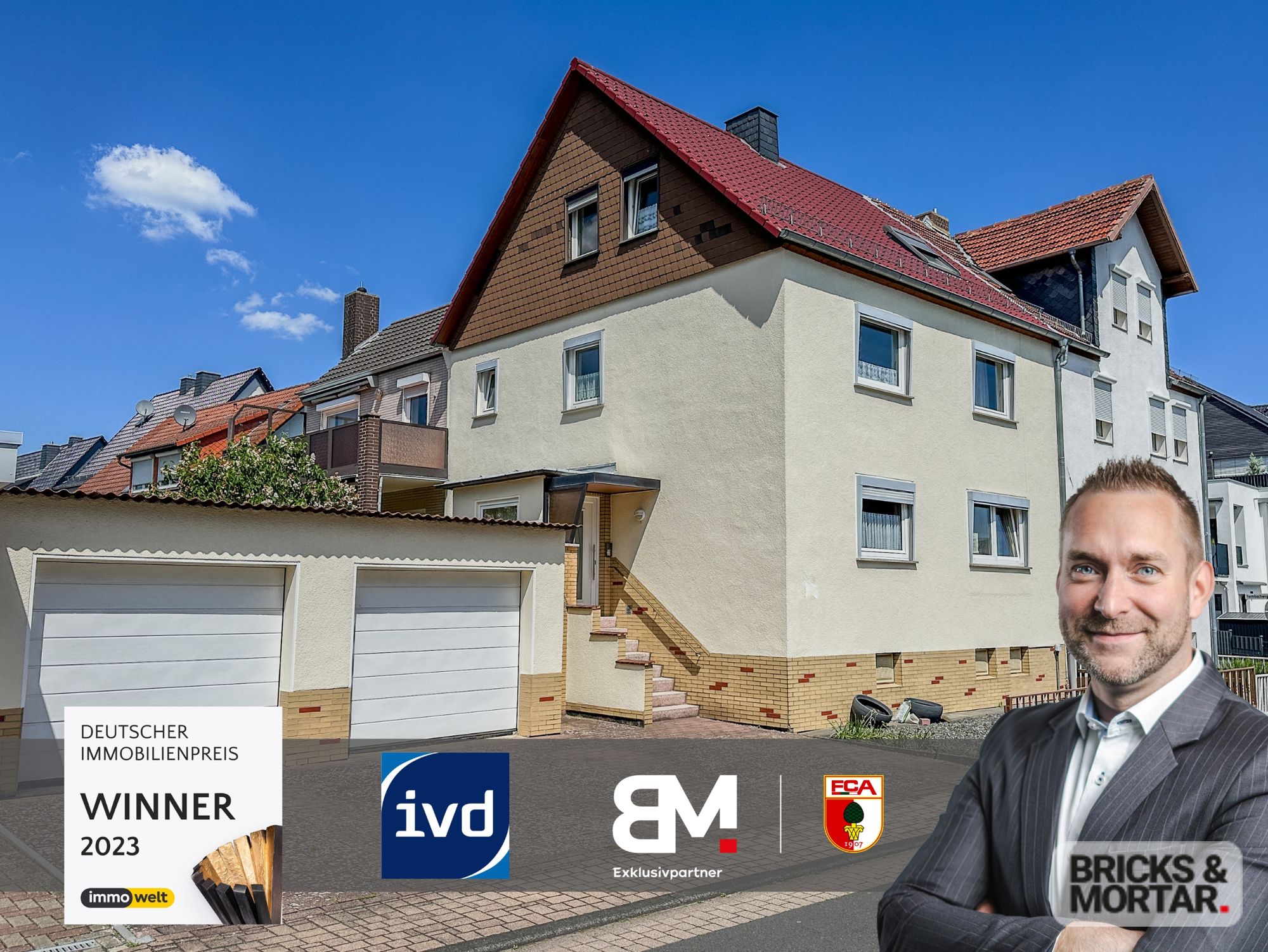 Mehrfamilienhaus zum Kauf 375.000 € 8 Zimmer 187 m²<br/>Wohnfläche 497 m²<br/>Grundstück Großenritte Baunatal 34225