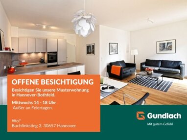 Terrassenwohnung zum Kauf Provisionsfrei 3 Zimmer 86,6 m² Erdgeschoss Buchfinkstieg 5 Bothfeld Hannover 30657