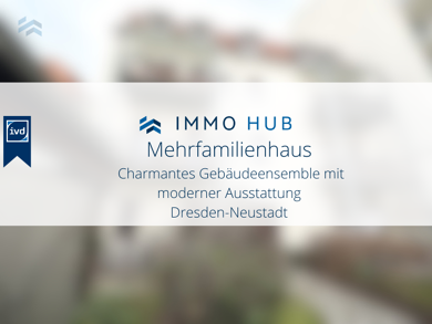 Mehrfamilienhaus zum Kauf als Kapitalanlage geeignet 1.600.000 € 614,7 m² 310 m² Grundstück Äußere Neustadt (Katharinenstr.) Dresden 01099